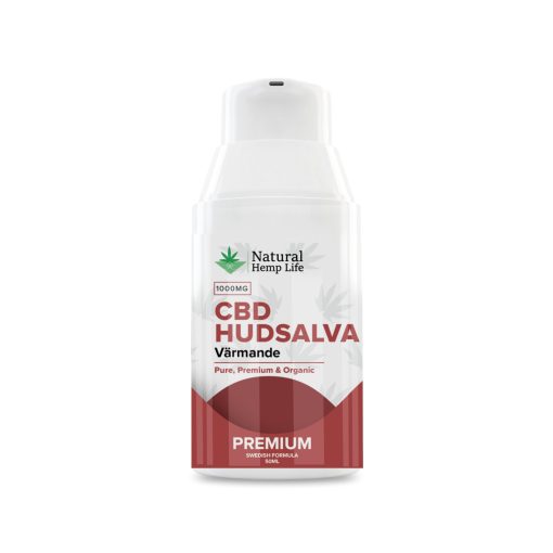 Värmande CBD Hudsalva 1000mg